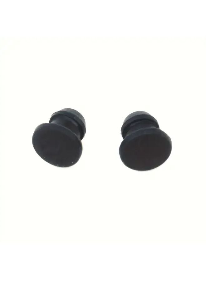 12pcs Black Silicone Plugs 6mm Tapered Round Hole Durable Flexible Industrial - Image 5